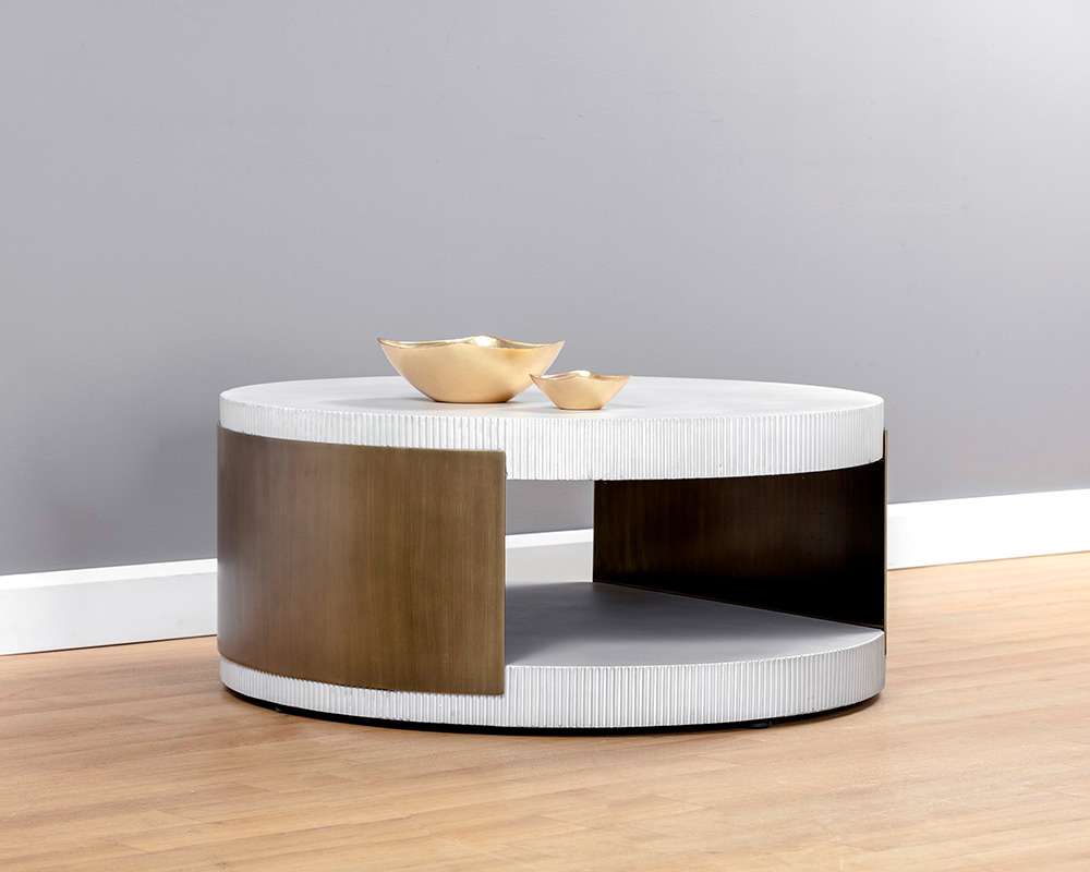 Sunpan - Solterra Cavette Coffee Table - 106450 veiw 3