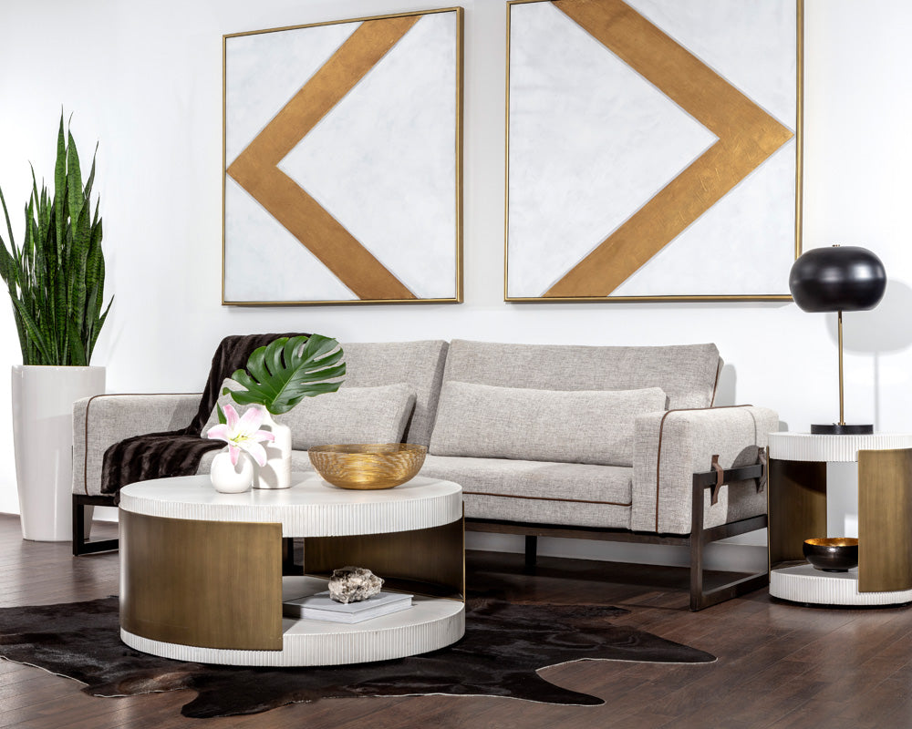 Sunpan - Solterra Cavette Coffee Table - 106450 view 5