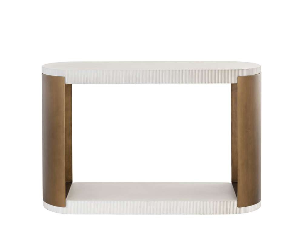 Sunpan - Solterra Cavette Console Table - 108548 veiw 3