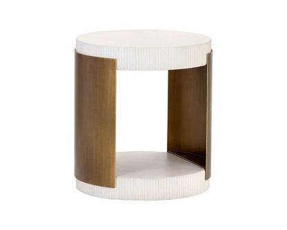 Sunpan - Solterra Cavette End Table - 106451 veiw 2