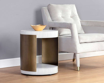 Sunpan - Solterra Cavette End Table - 106451 veiw 3