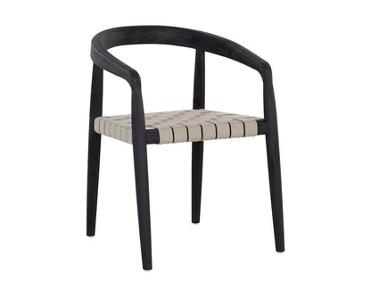 Sunpan - Cayman Dining Armchair - Charcoal - 109043 veiw 1