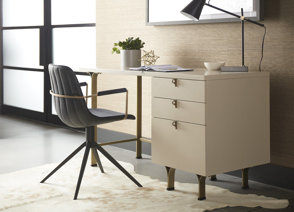 Sunpan - Celine Desk - Cream - 107300 view 7