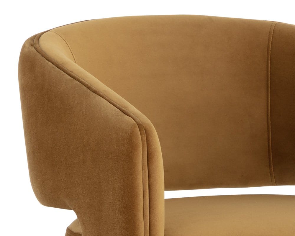 Sunpan - Claren Office Chair - Gold Sky - 107852 view 7