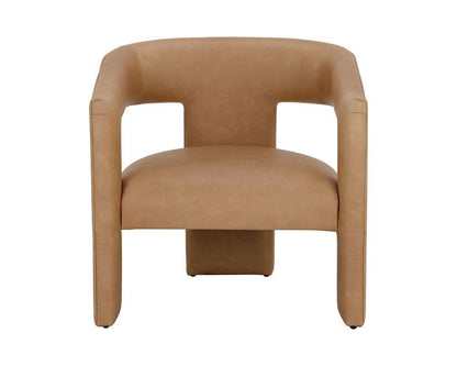 Sunpan - Westport Cobourg Lounge Chair - Ludlow Sesame Leather - 111587 veiw 2