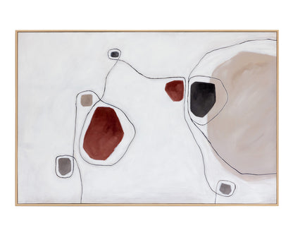 Sunpan - Connectivity - 72in X 48in - Natural Floater Frame - A0360 view 12