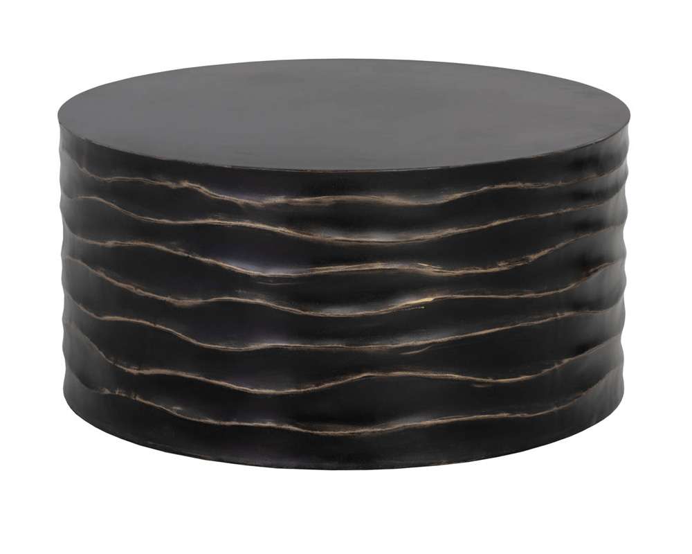 Sunpan - Solterra Corey Coffee Table Large - Black - 108551 veiw 2