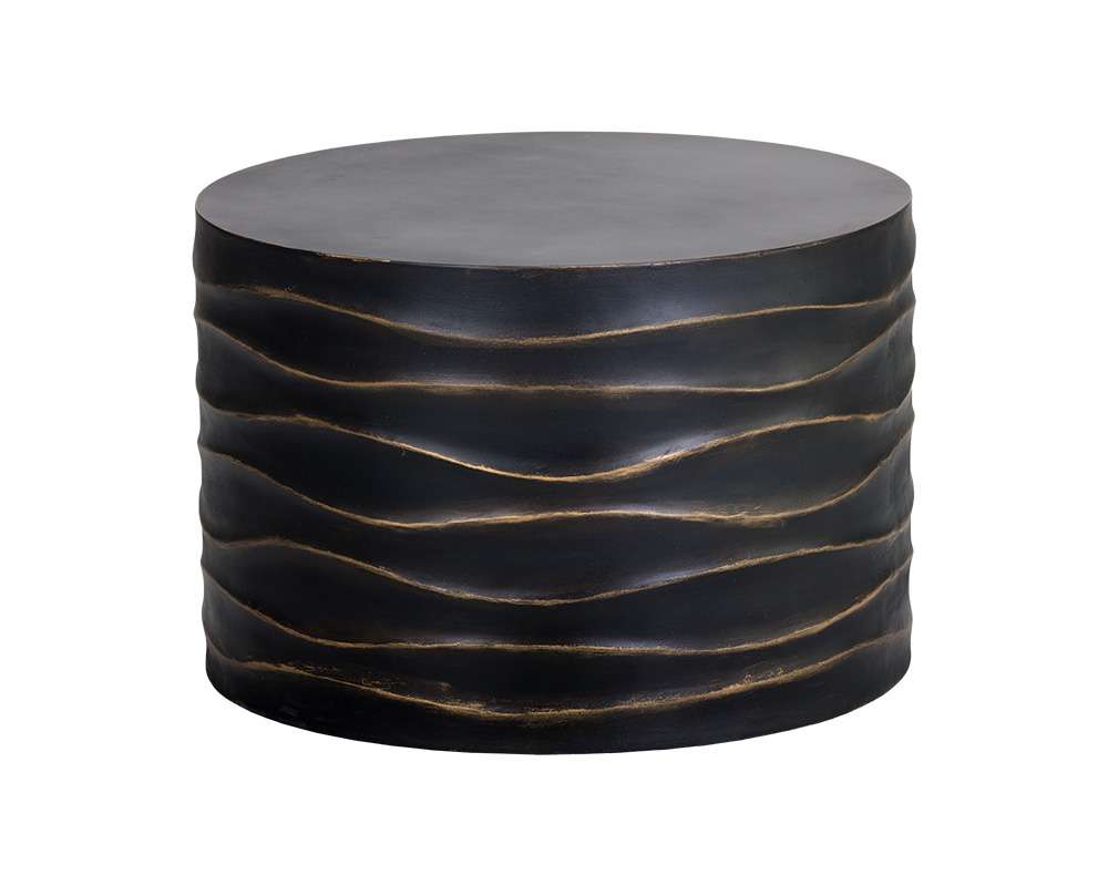 Sunpan - Solterra Corey Coffee Table Small - Black - 105505 veiw 2