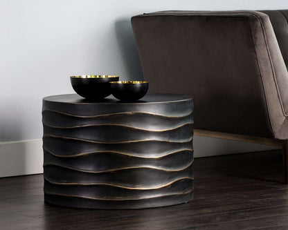 Sunpan - Solterra Corey Coffee Table Small - Black - 105505 veiw 3
