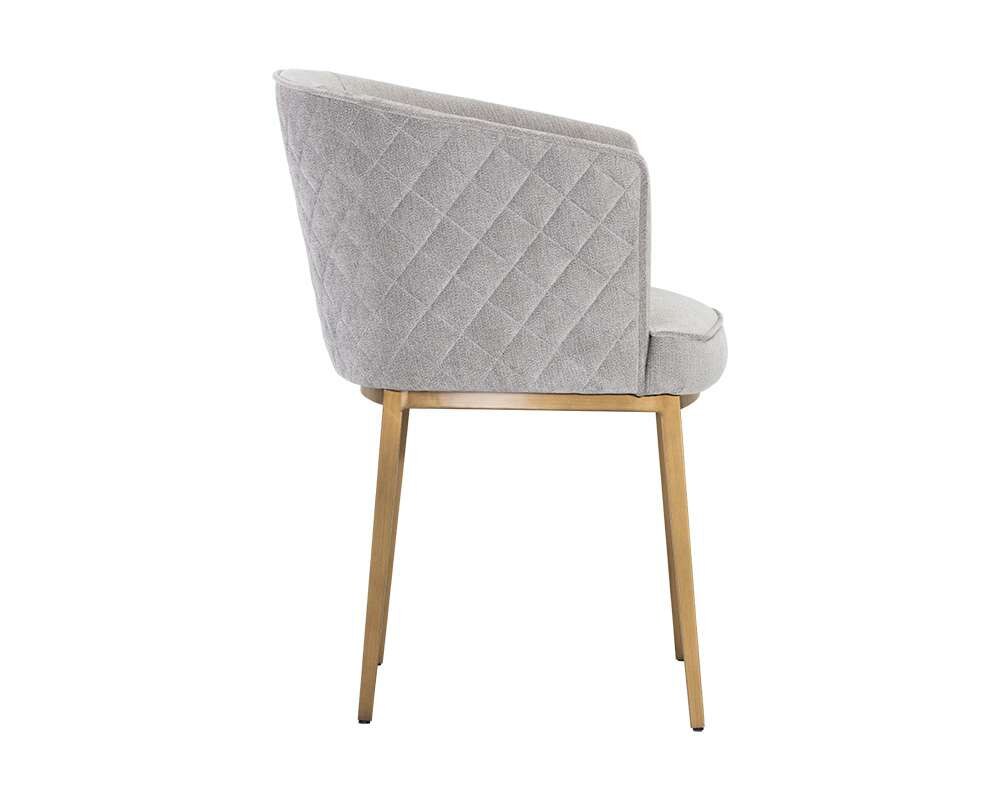Sunpan - MIXT Cornella Dining Armchair - Polo Club Stone - 105437_CLOSEOUT veiw 3