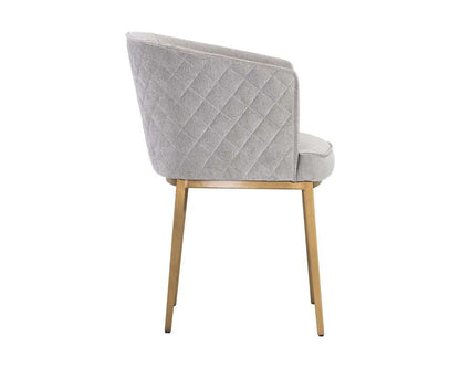 Sunpan - MIXT Cornella Dining Armchair - Polo Club Stone - 105437_CLOSEOUT veiw 3