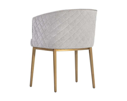 Sunpan - MIXT Cornella Dining Armchair - Polo Club Stone - 105437_CLOSEOUT veiw 4