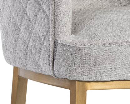 Sunpan - MIXT Cornella Dining Armchair - Polo Club Stone - 105437_CLOSEOUT view 8