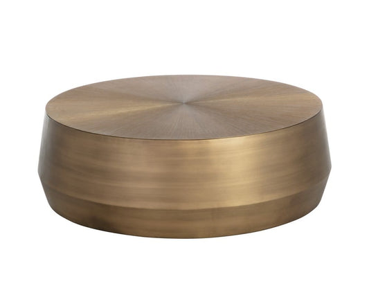 Sunpan - Creed Coffee Table Large - Antique Gold - 110097 view 2