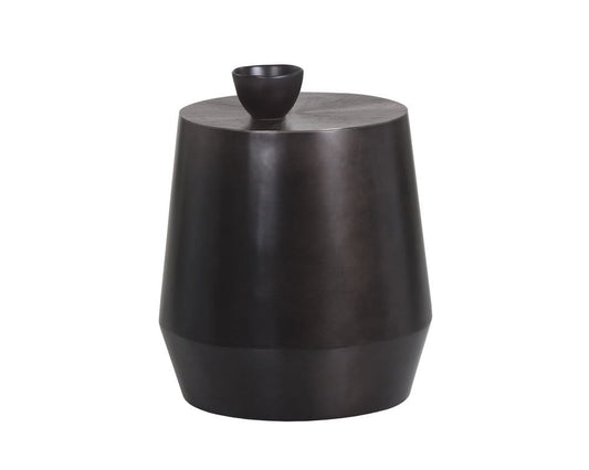 Sunpan - Creed Side Table - Gunmetal - 104349 view 2