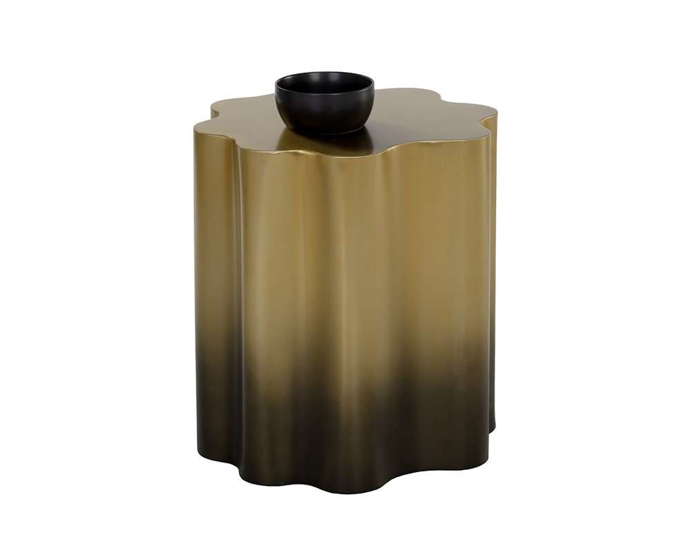 Sunpan - Ikon Dahlia End Table - Gold Ombre - 110768 veiw 1