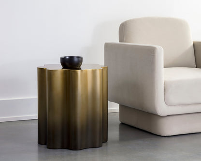 Sunpan - Ikon Dahlia End Table - Gold Ombre - 110768 view 8