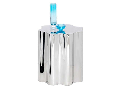Sunpan - Ikon Dahlia End Table - Stainless Steel - 101384 veiw 1