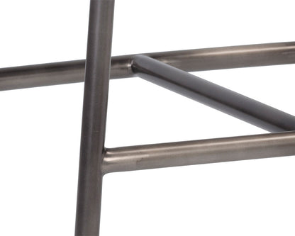 Sunpan - Ikon Dalary Counter Stool - Bravo Metal / Polo Club Stone - 106032 view 5