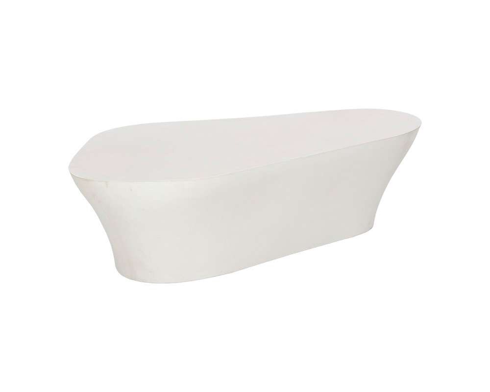 Sunpan - MIXT Dali Coffee Table - White - 107463 veiw 3