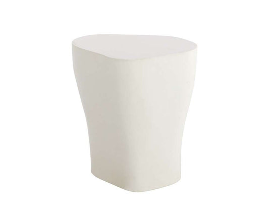 Sunpan - MIXT Dali End Table Large - White - 108568 veiw 2