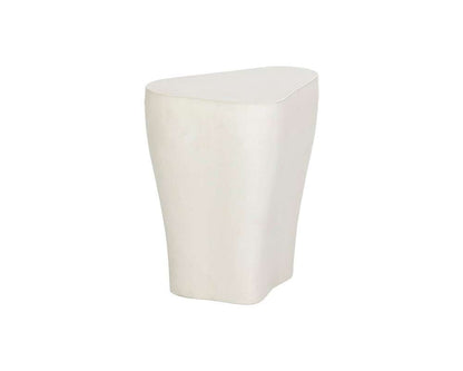 Sunpan - MIXT Dali End Table Small - White - 107467 veiw 2