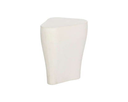 Sunpan - MIXT Dali End Table Small - White - 107467 veiw 3