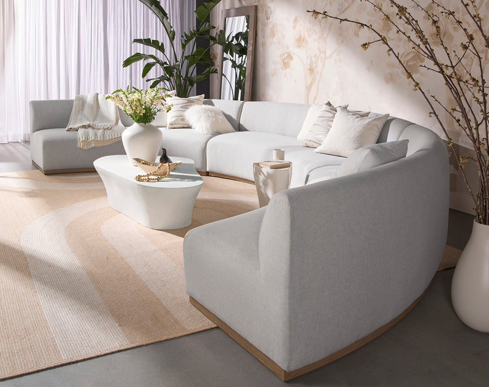 Sunpan - MIXT Dali End Table Small - White - 107467 view 8