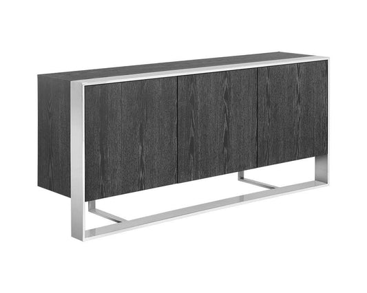 Sunpan - Ikon Dalton Sideboard - Stainless Steel - Grey - 107055 veiw 2