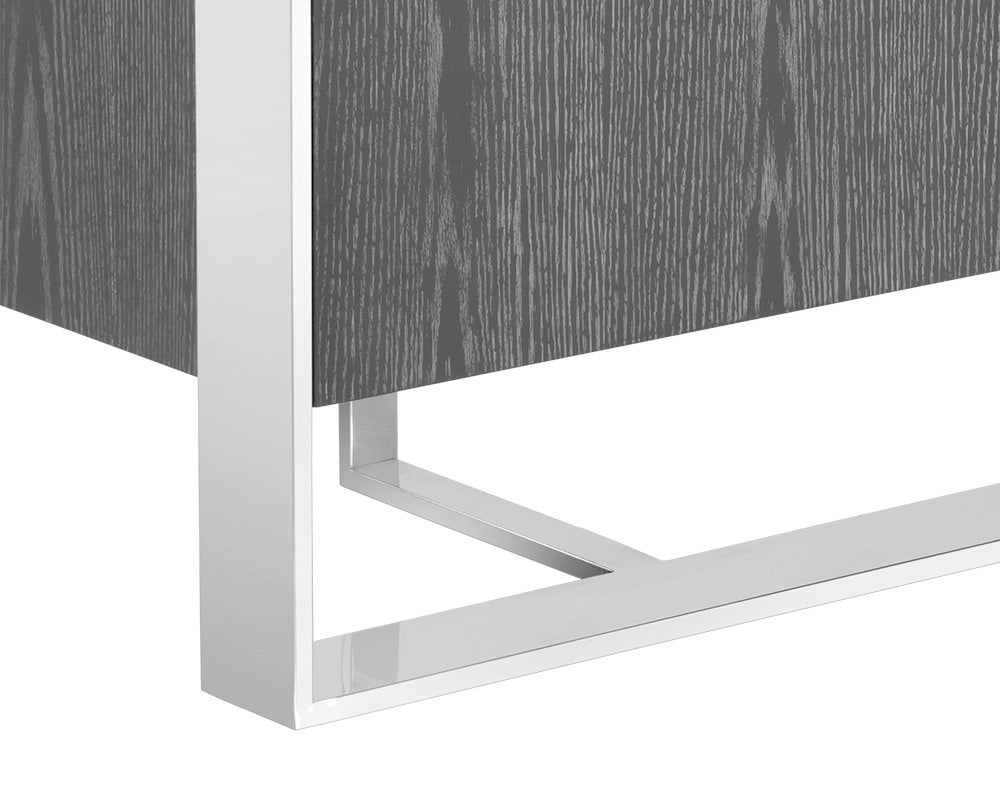Sunpan - Ikon Dalton Sideboard - Stainless Steel - Grey - 107055_CLOSEOUT view 5