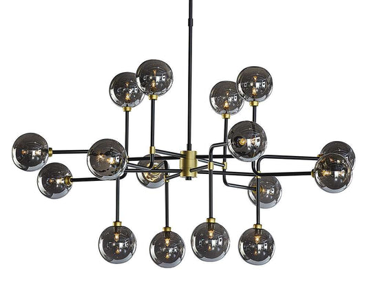 Sunpan - Ikon Deimos Chandelier - Large - Smoke Grey - 105527 veiw 1