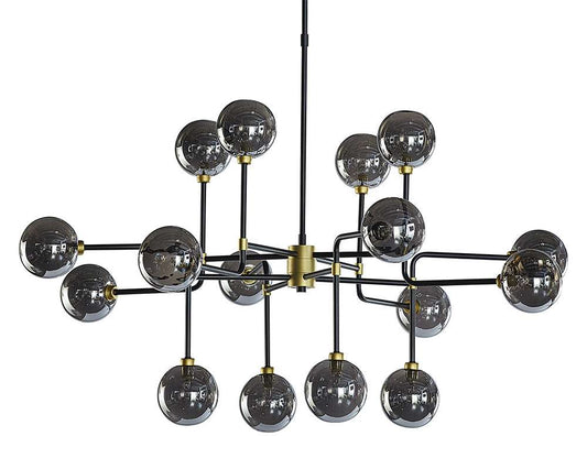 Sunpan - Ikon Deimos Chandelier - Large - Smoke Grey - 105527 veiw 2