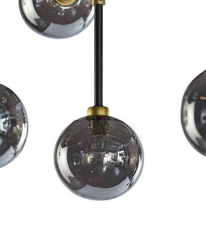 Sunpan - Ikon Deimos Chandelier - Large - Smoke Grey - 105527 view 5