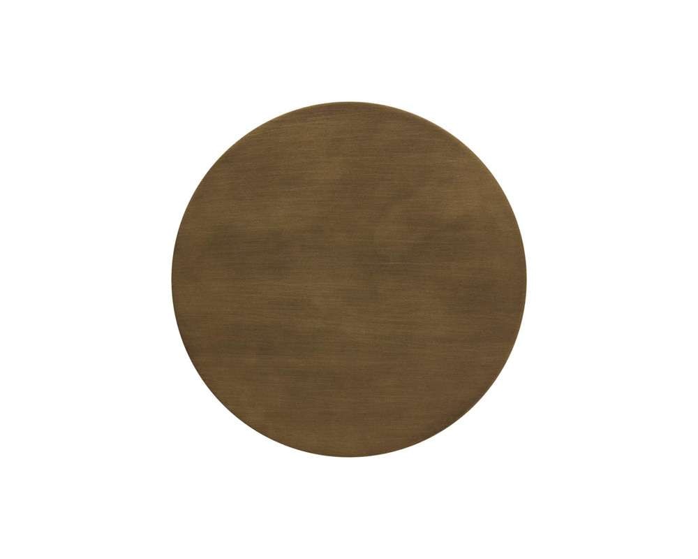 Sunpan - Solterra Diaz End Table - Marble Look - Antique Brass - 107199 veiw 3