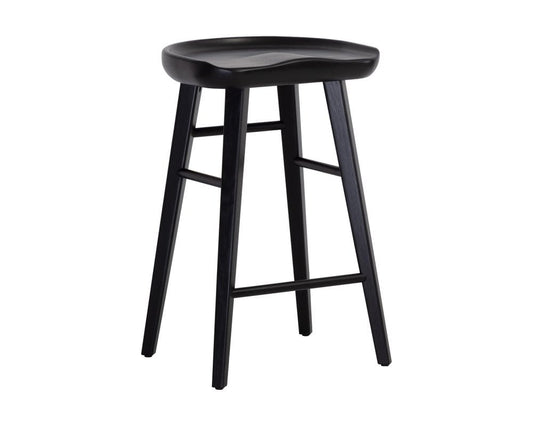 Sunpan - Dominic Counter Stool - Black - 110460 view 1