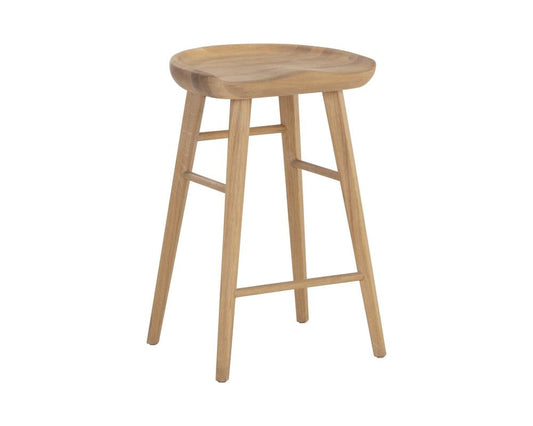 Sunpan - Dominic Counter Stool - Light Oak - 110044 view 1