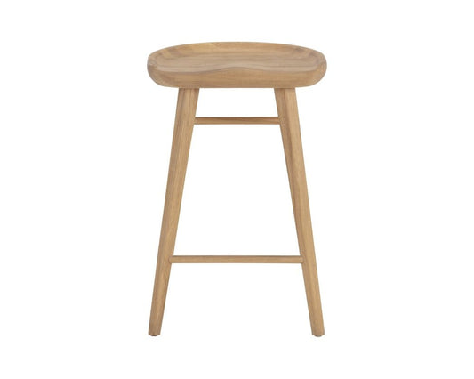 Sunpan - Dominic Counter Stool - Light Oak - 110044 view 2