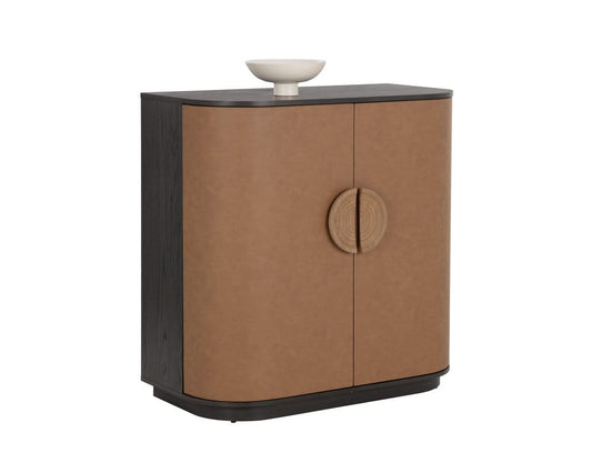 Sunpan - Dresden Bar Cabinet - Milliken Cognac - 111361 view 1