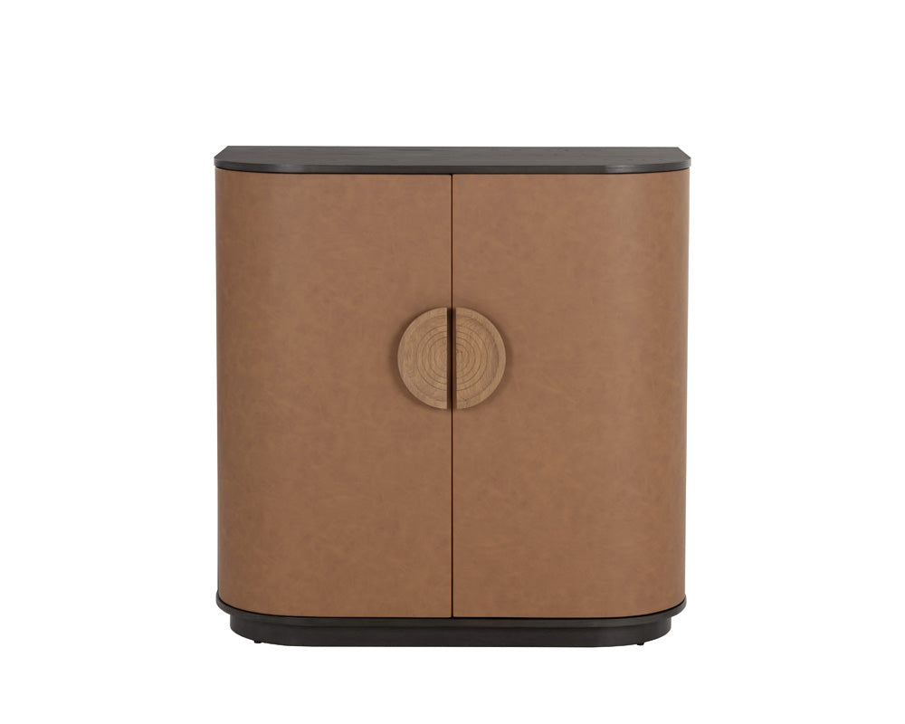 Sunpan - Dresden Bar Cabinet - Milliken Cognac - 111361 view 2