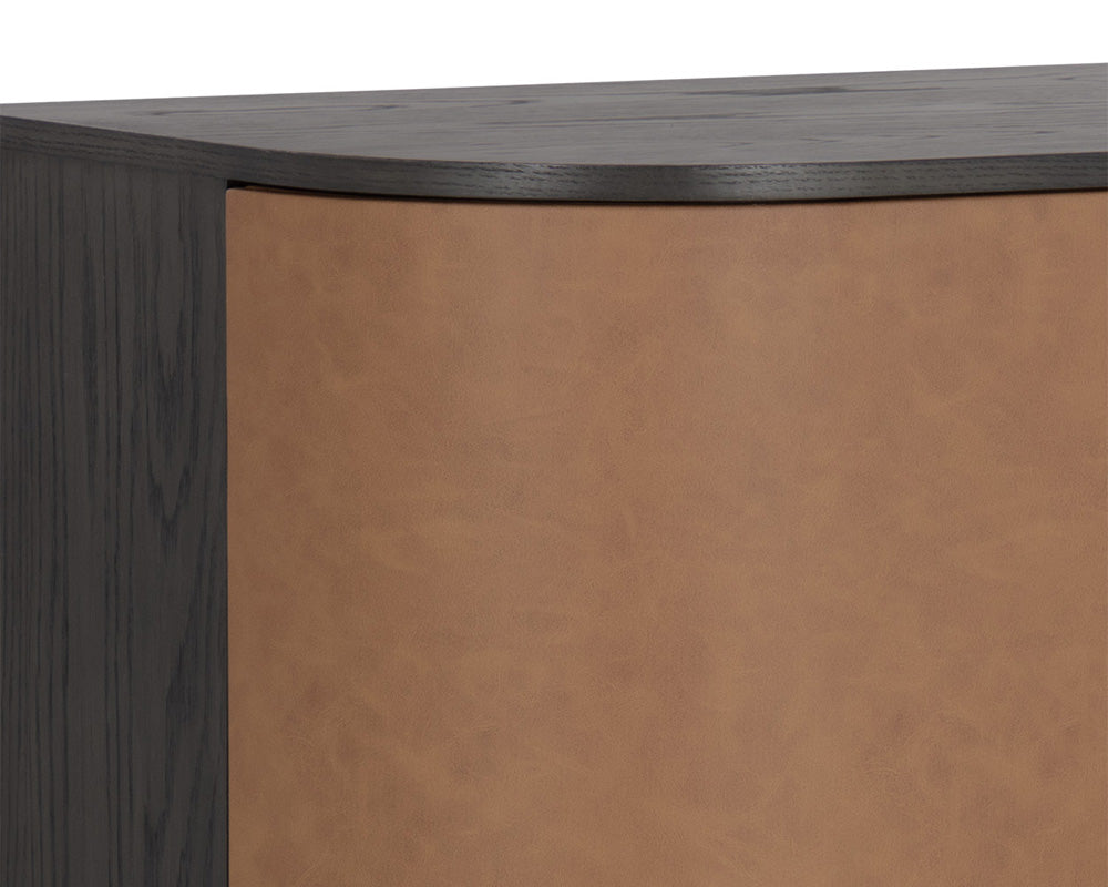 Sunpan - Dresden Bar Cabinet - Milliken Cognac - 111361 view 9