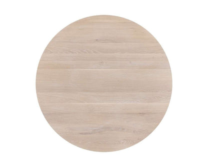 Sunpan - Elina Dining Table Round - Light Oak - 54in - 111022 veiw 3