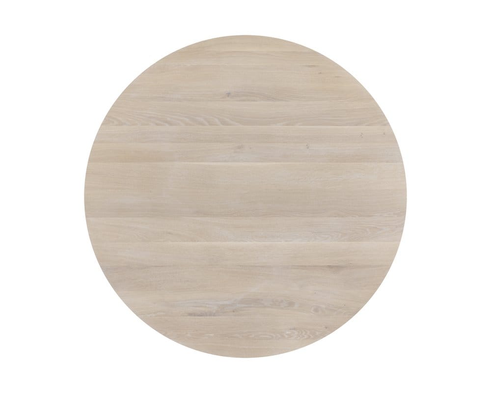 Sunpan - Elina Dining Table Round - Light Oak - 54in - 111022 view 2