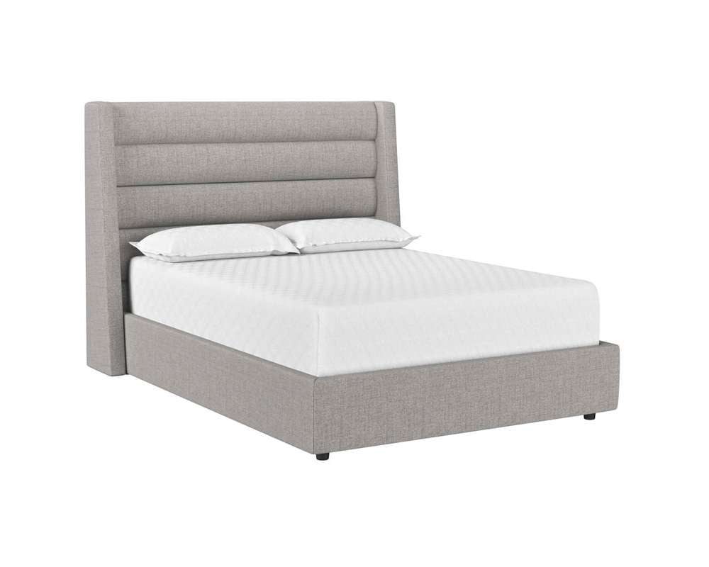 Sunpan - Emmit Bed Queen - Marble - 102558_SUN veiw 1