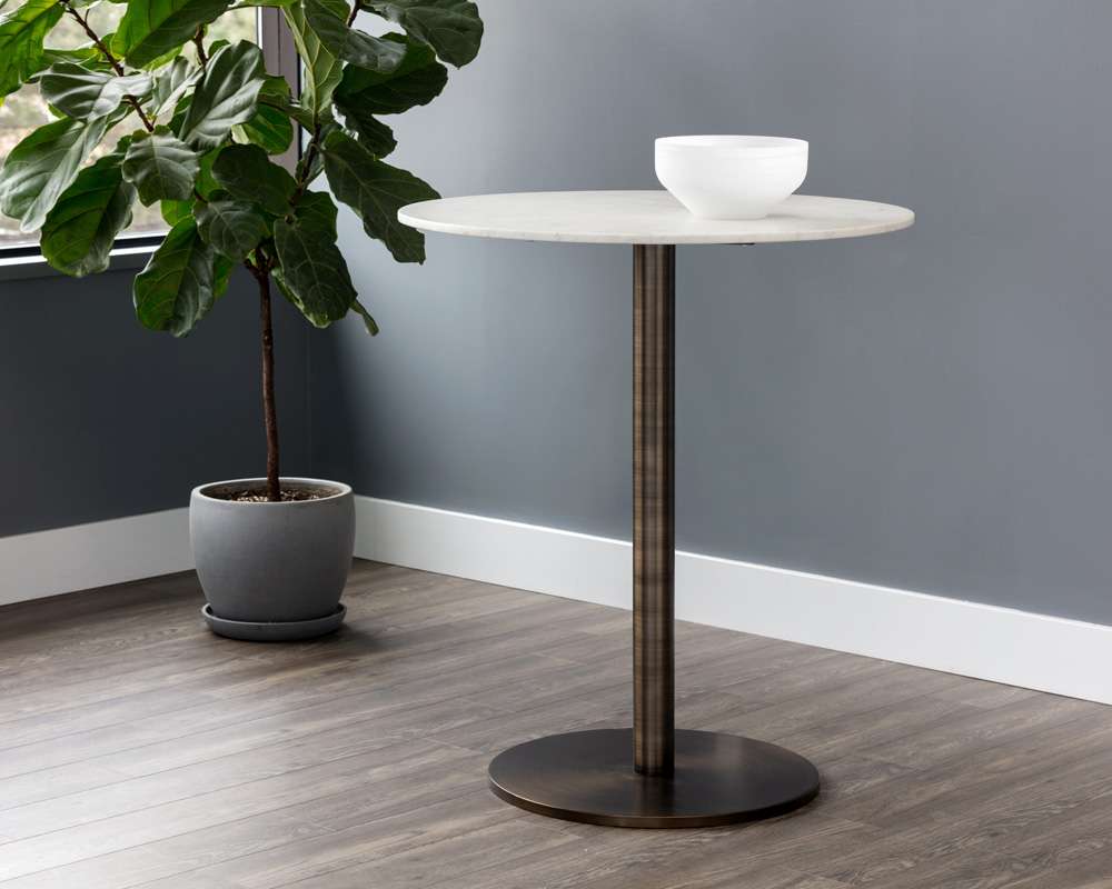 Sunpan - Ikon Enco Bar Table Round - 102915 veiw 3