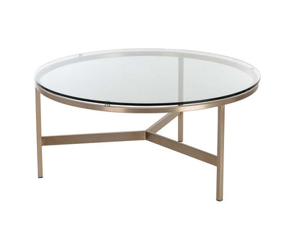 Sunpan - Ikon Flato Coffee Table - Antique Brass - 109185 veiw 2