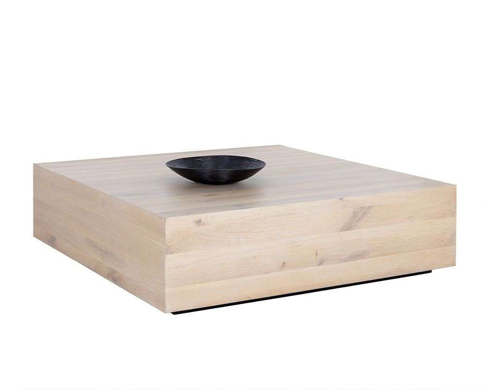 Sunpan - Frezco Coffee Table Square - Light Oak - 109597 veiw 1
