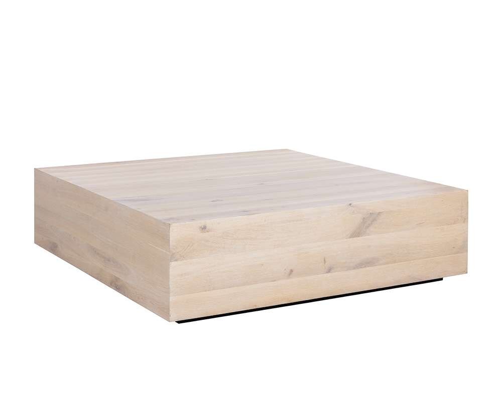 Sunpan - Frezco Coffee Table Square - Light Oak - 109597 veiw 2