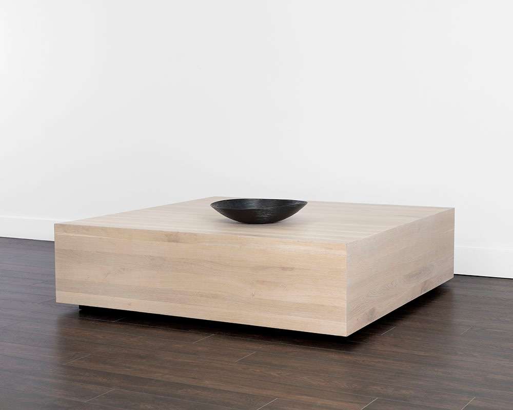 Sunpan - Frezco Coffee Table Square - Light Oak - 109597 veiw 3
