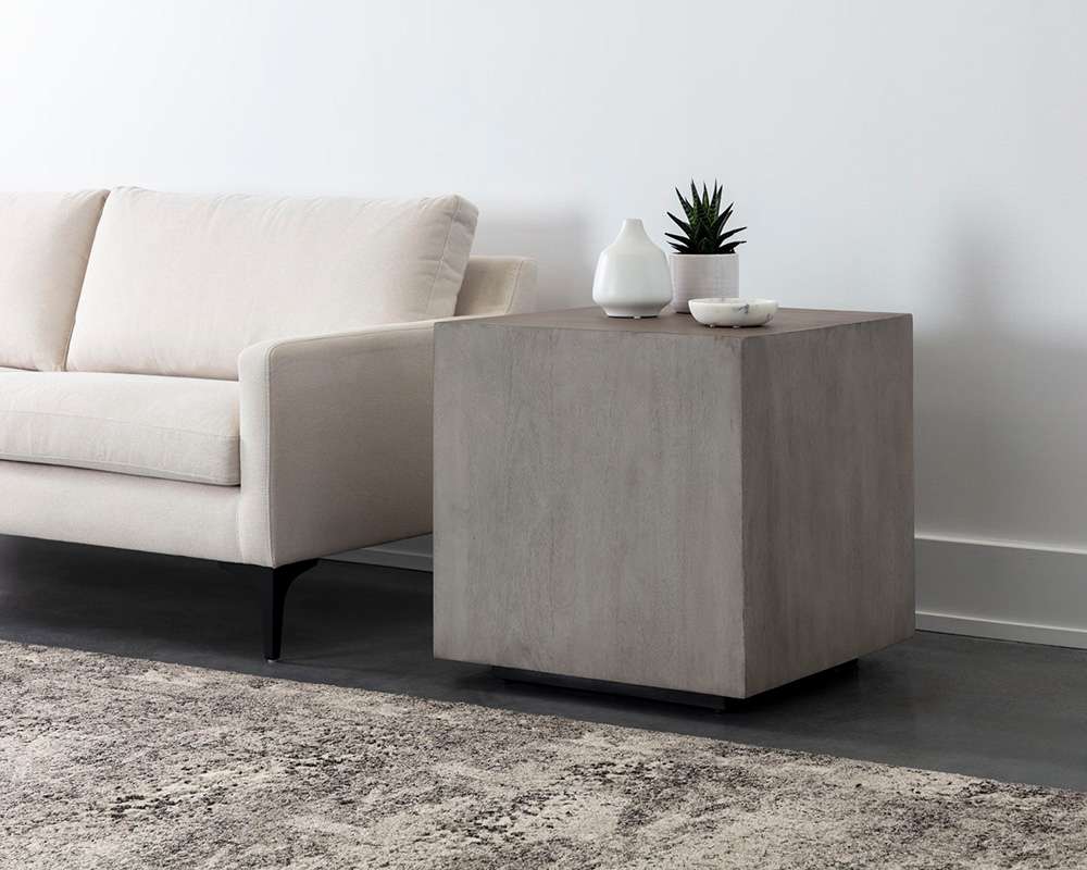 Sunpan - Frezco Side Table - Grey - 110166 veiw 4