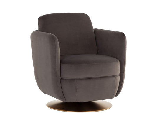 Sunpan - Gilley Swivel Lounge Chair - Meg Ash - 109311 view 1